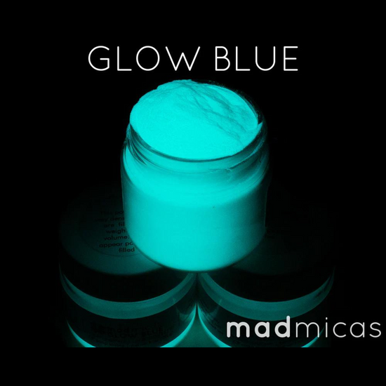 Glow Blue Pigment - Brilla en la Oscuridad