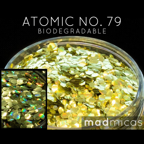 Holo Glitter Biodegradável - ATOMIC nº 79