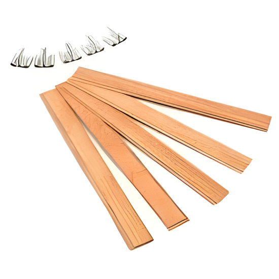 Mechas de Madera de Doble Capa (incluye Base)