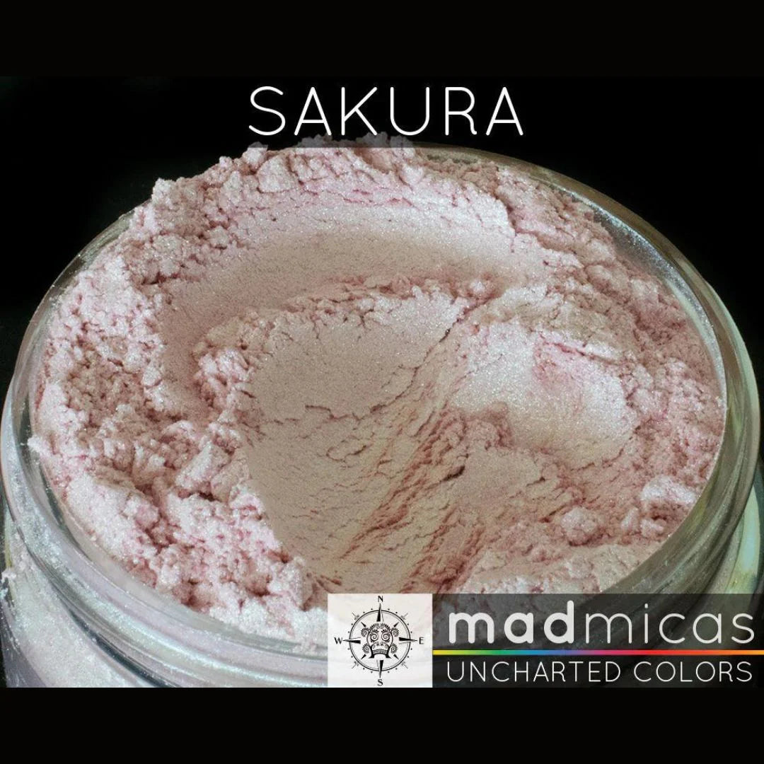 Sakura Powder Color Code Sakura Pink Mica - Uncharted Colors Collection – Mommy's Soaps
