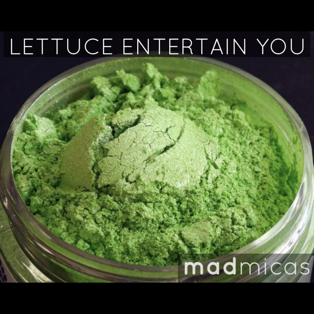 Lettuce Entertain You Green Mica