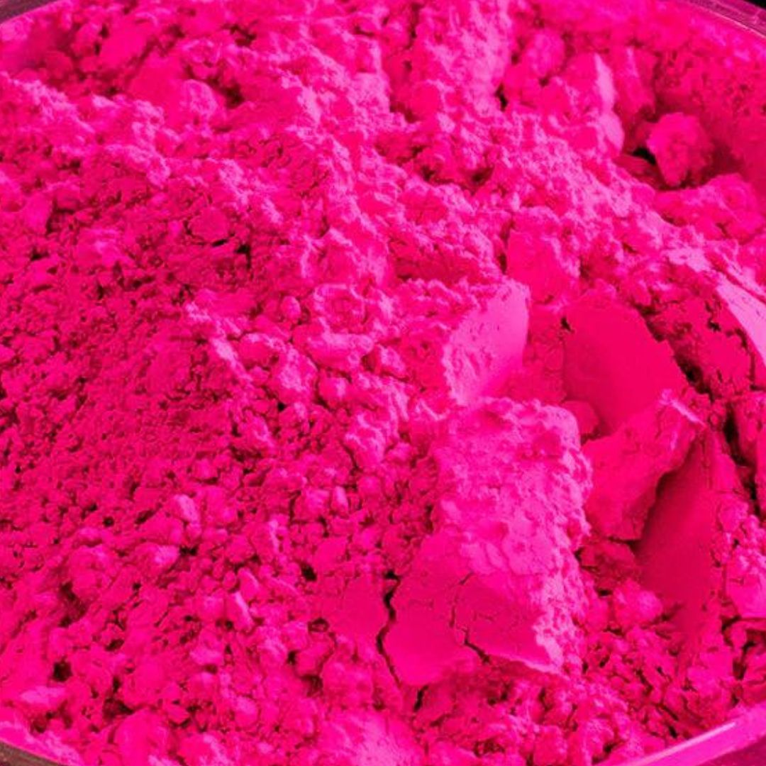Pigmento rosa neon solleticato